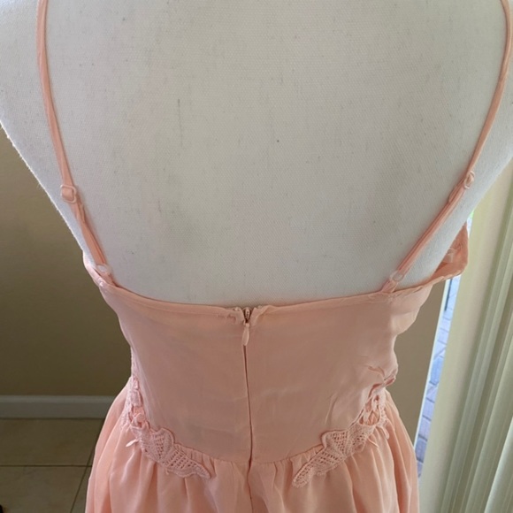 Charming Charlie Blush Dress Size Small - Picture 4 of 10